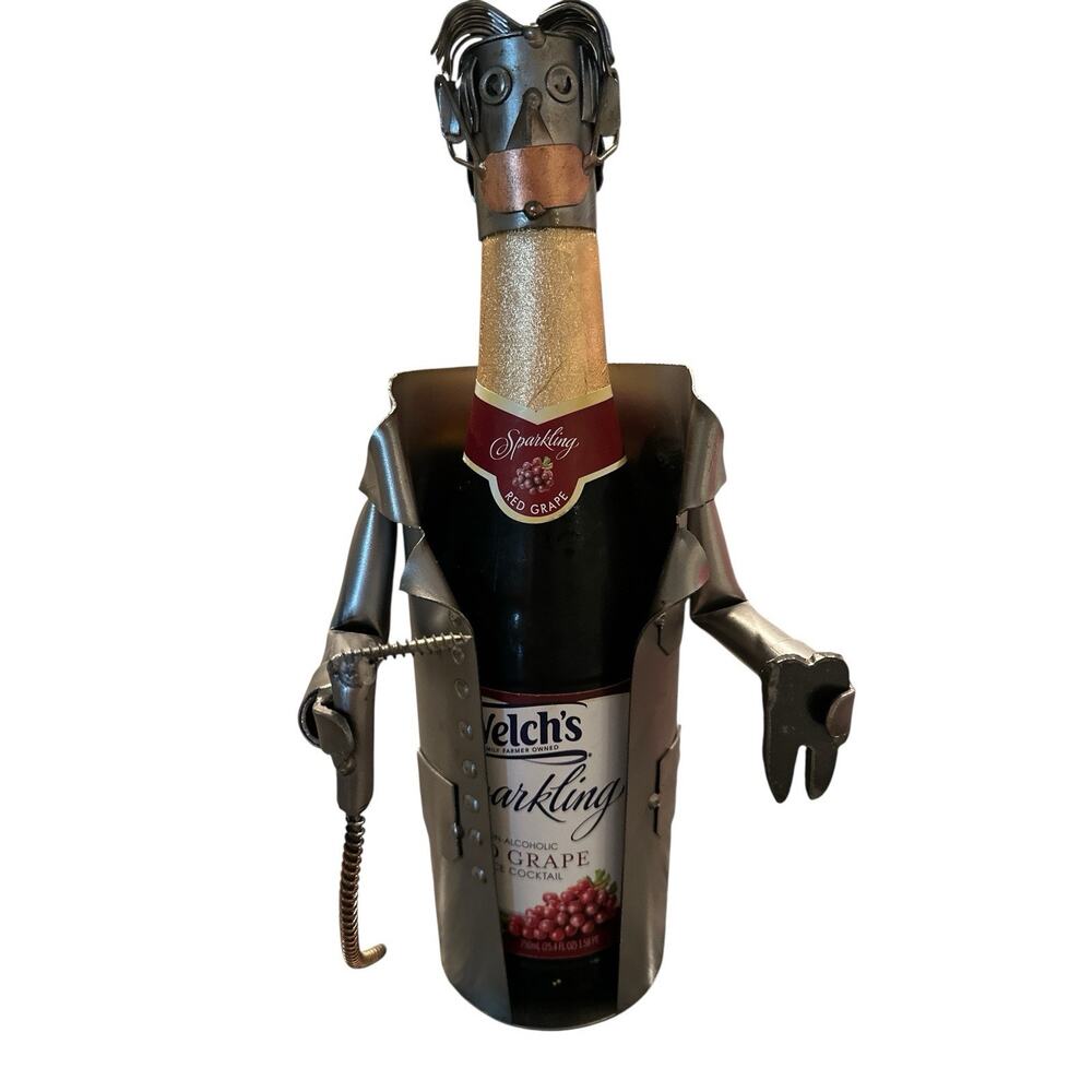 DENTIST (MALE) WINE BOTTLE HOLDER